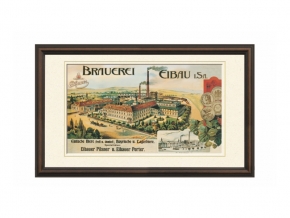 Blechschild Eibauer Brauerei